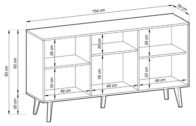 Komoda K154 Willow