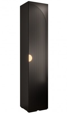 Šatní skříň Tahoe Rifel 1 černý mat - 50 cm