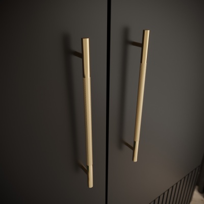 Šatní skříň Tahoe Rifel 3 černý mat - 150 cm