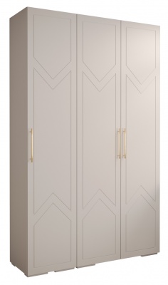 Šatní skříň Tahoe Rifel 8 bílý mat - 150 cm