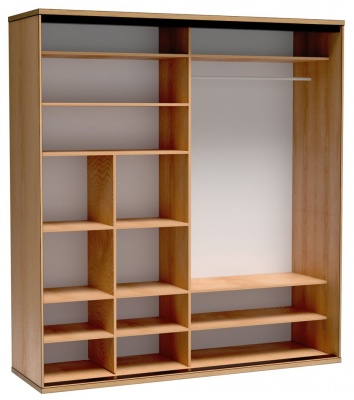 Šatní skříň Fonti F11 - šíře 199 cm