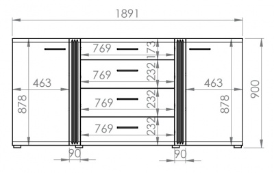 Komoda 190 Adagio 06