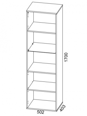 Obývací stěna Diverse - Sestava 6
