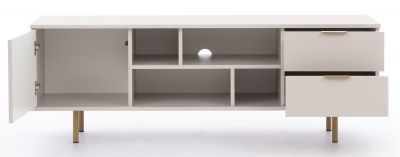 Obývací stěna Nubia Cashmere - Sestava 1