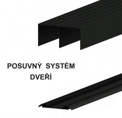Šatní skříň Sofinka 100 (hloubka 60 cm) - černá + bílá