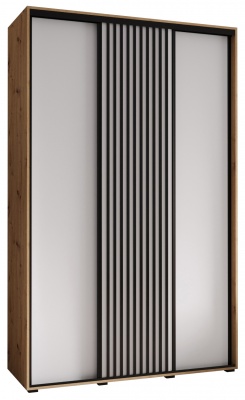 Šatní skříň Sofinka 150 (hloubka 60 cm) - Artisan + bílá