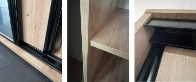 Šatní skříň Drahuška 8 190  (hloubka 45 cm) - Kašmír + stříbrná