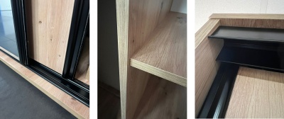 Šatní skříň Drahuška 13 140  (hloubka 45 cm) - Kašmír + zlatá