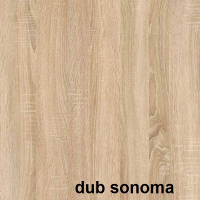Toaletní stolek F15 Finezja dub Sonoma - VELKÁ SLEVA - SKLADEM 1 ks