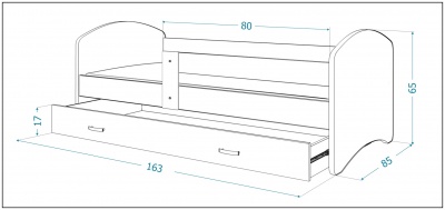 Postel Lucky 160x80