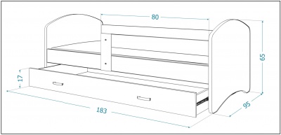 Postel Lucky 180x90