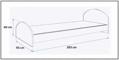 Postel Cross 200x90