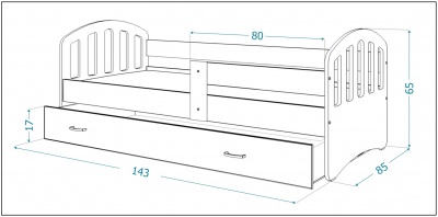 Postel Happy 140x80
