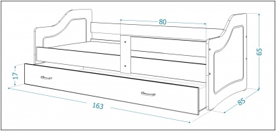 Postel Sweety 160x80