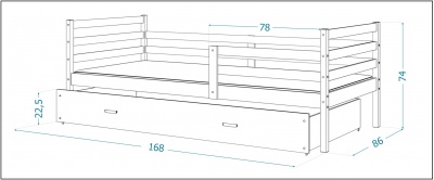 Postel Jacek P 160x80