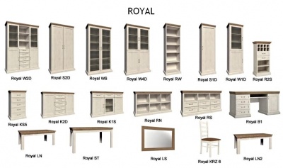 Regál Royal RW