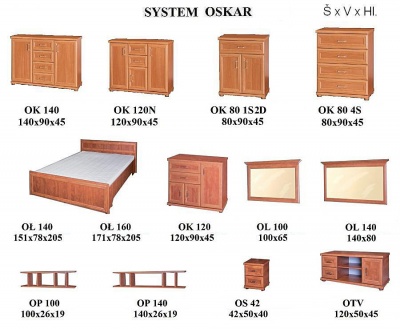 Zrcadlo Oskar OL-100