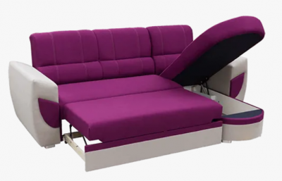 Sedací rohová souprava Trendi - bahama 8 + eco kůže soft 33