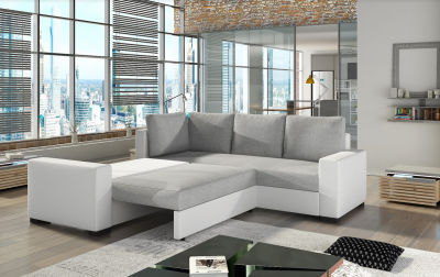 Rohová sedací souprava Canis-Berlin 3/eco kůže Soft 33 béžová