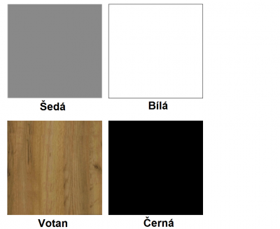 Skříň Rio se zrcadlem 150 cm