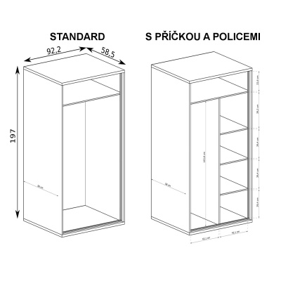 Skříň Mediolan M-1