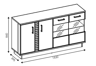 Komoda Marco MR4