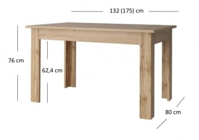 Rozkládací stůl 130/175 Moritz