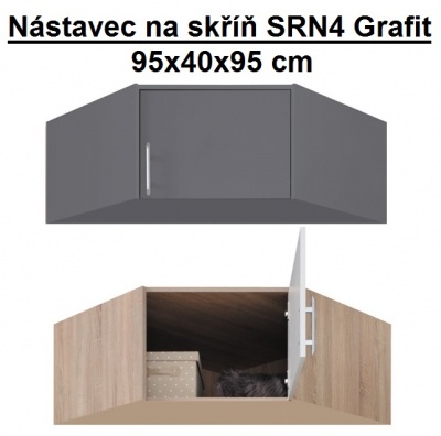 Nástavec Smart SRN 4 antracit