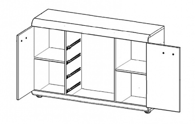 Komoda 140 Link J Laski