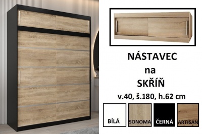 Šatní skřín Irena 1 - 180 cm
