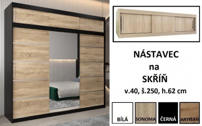 Šatní skřín Irena 2 - 250 cm